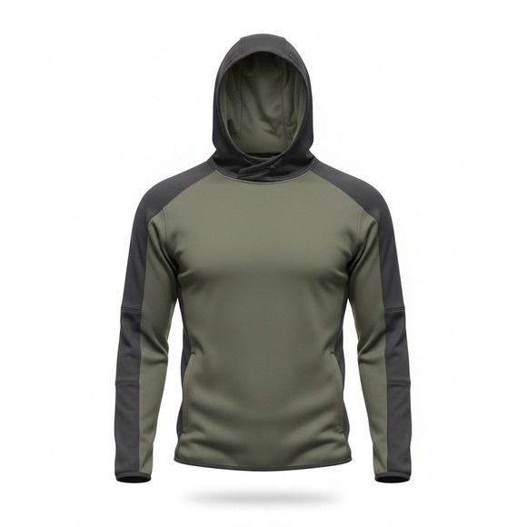 Under Armour Other - Men's Under Armour Coldgear Reactor Hoodie Pullover Black/Green -  Size XX-Large